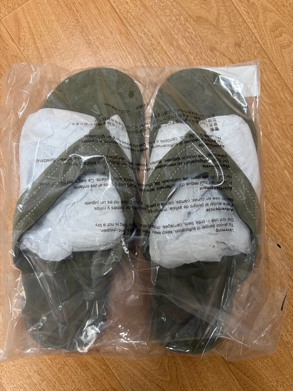 컬러콜라 스웨이드 플립플랍 260 새제품 판매합니다 상품이미지3