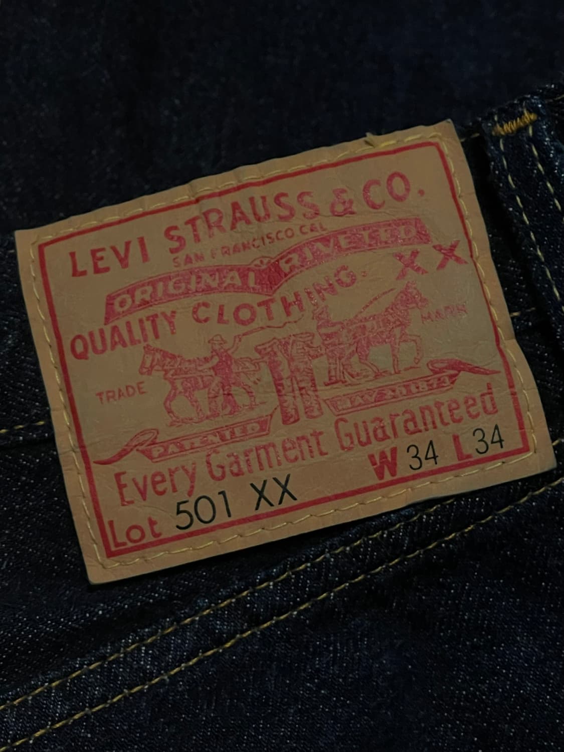 리바이스 LVC 55501 34 리지드 상품이미지8