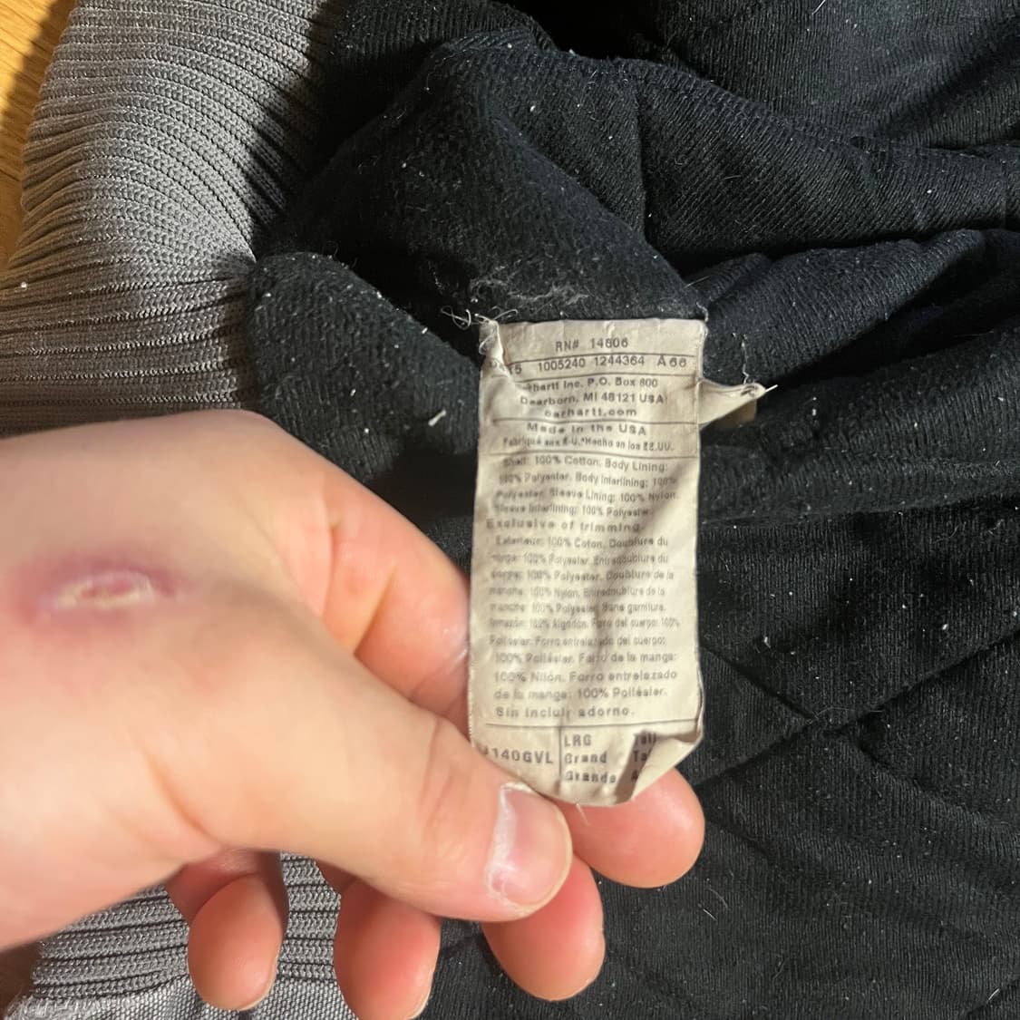 [L] 칼하트 US J130 덕 액티브 자켓 GVL 상품이미지3