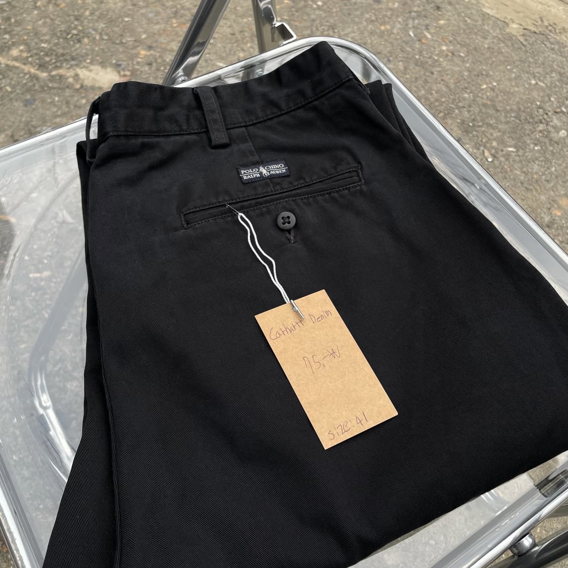 폴로 투턱 치노팬츠 상품이미지1