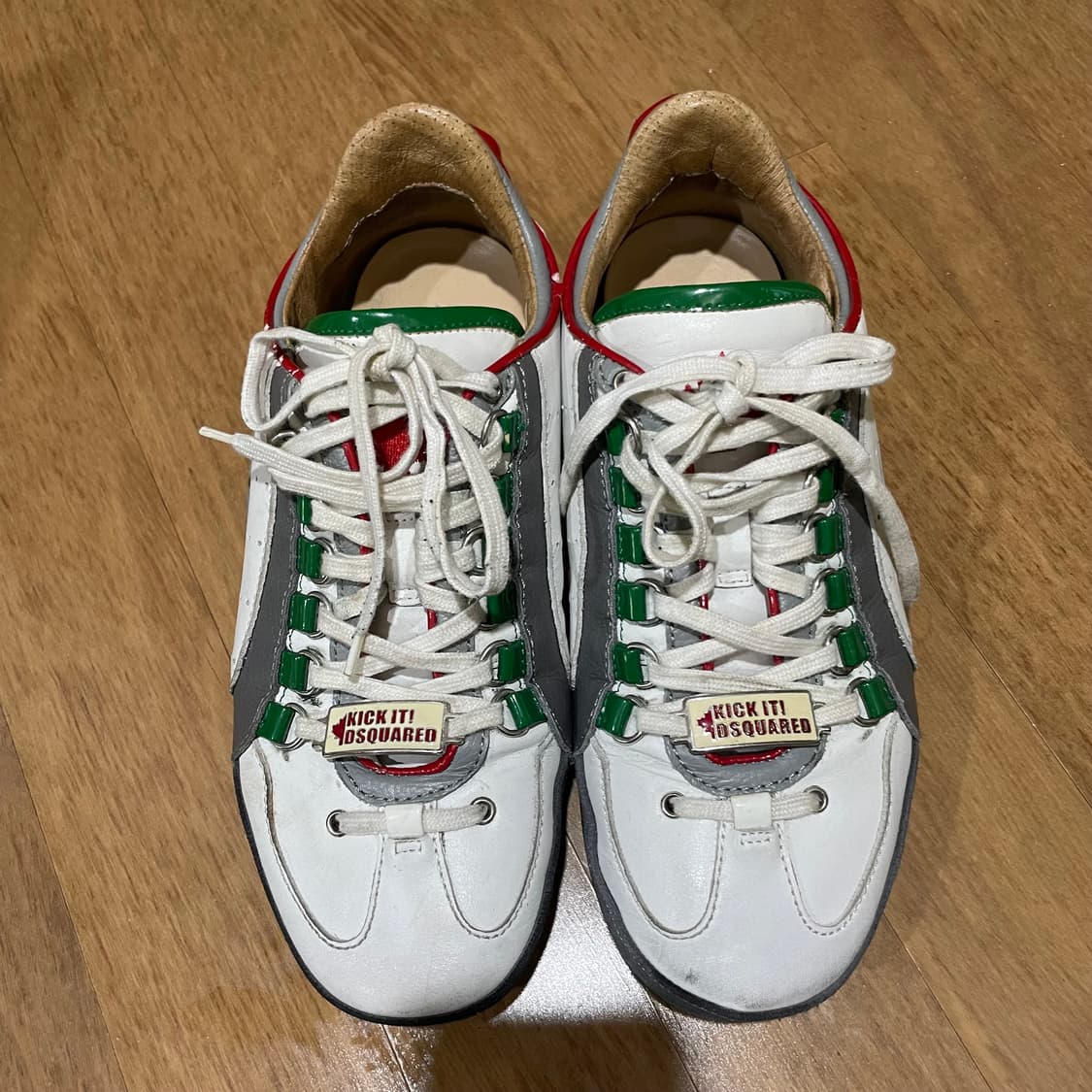 디스퀘어드2 레더 스니커즈 245-250 상품이미지2