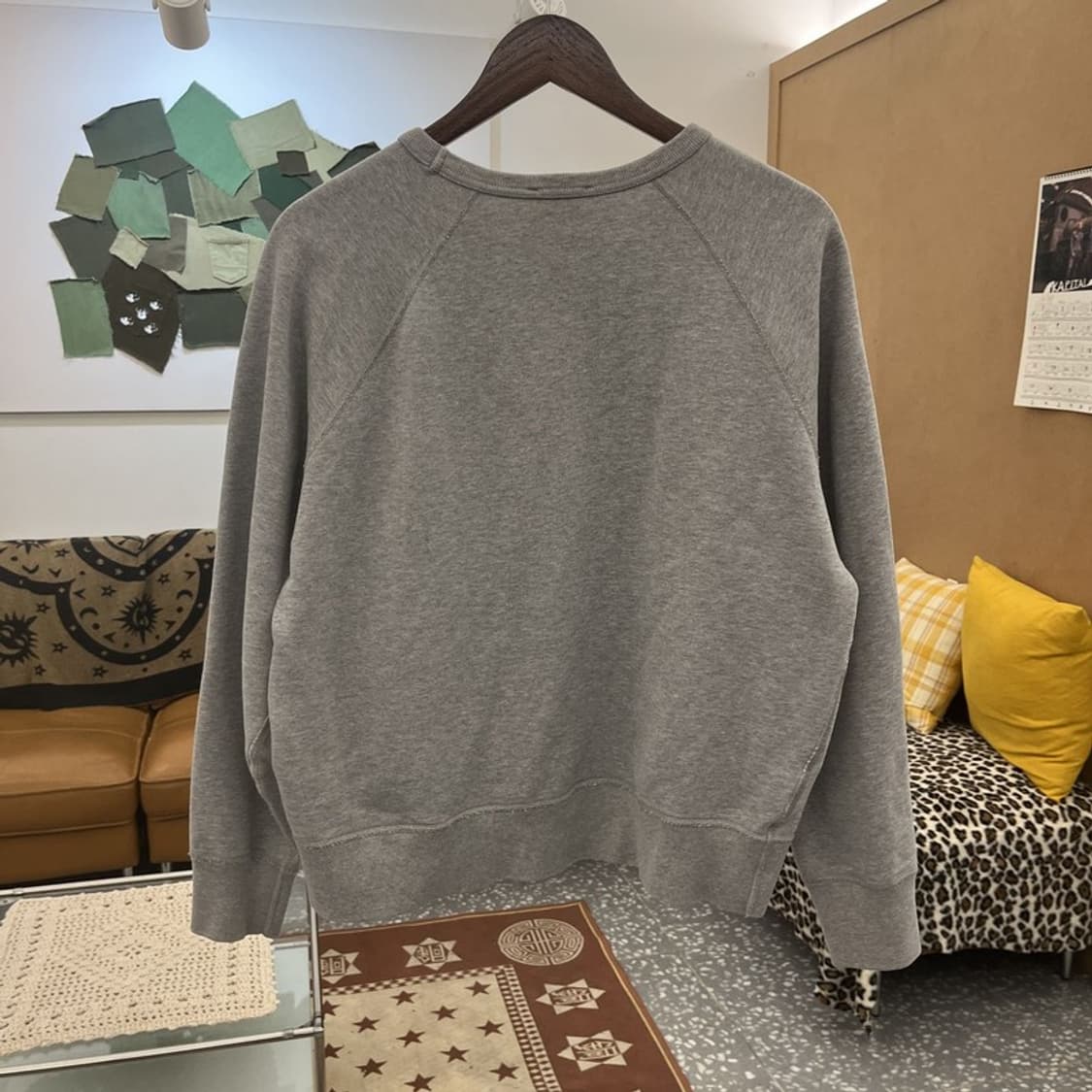 아크네스튜디오 빈티지 스트릿  키치 페이스로고 맨투맨 M C09931 상품이미지4