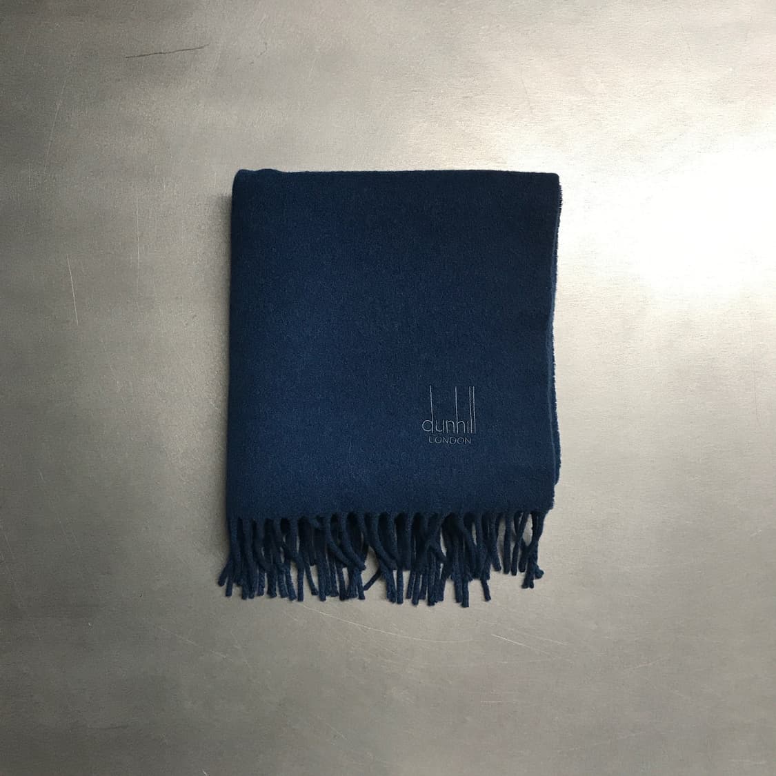 던힐 다크블루 머플러 상품이미지2