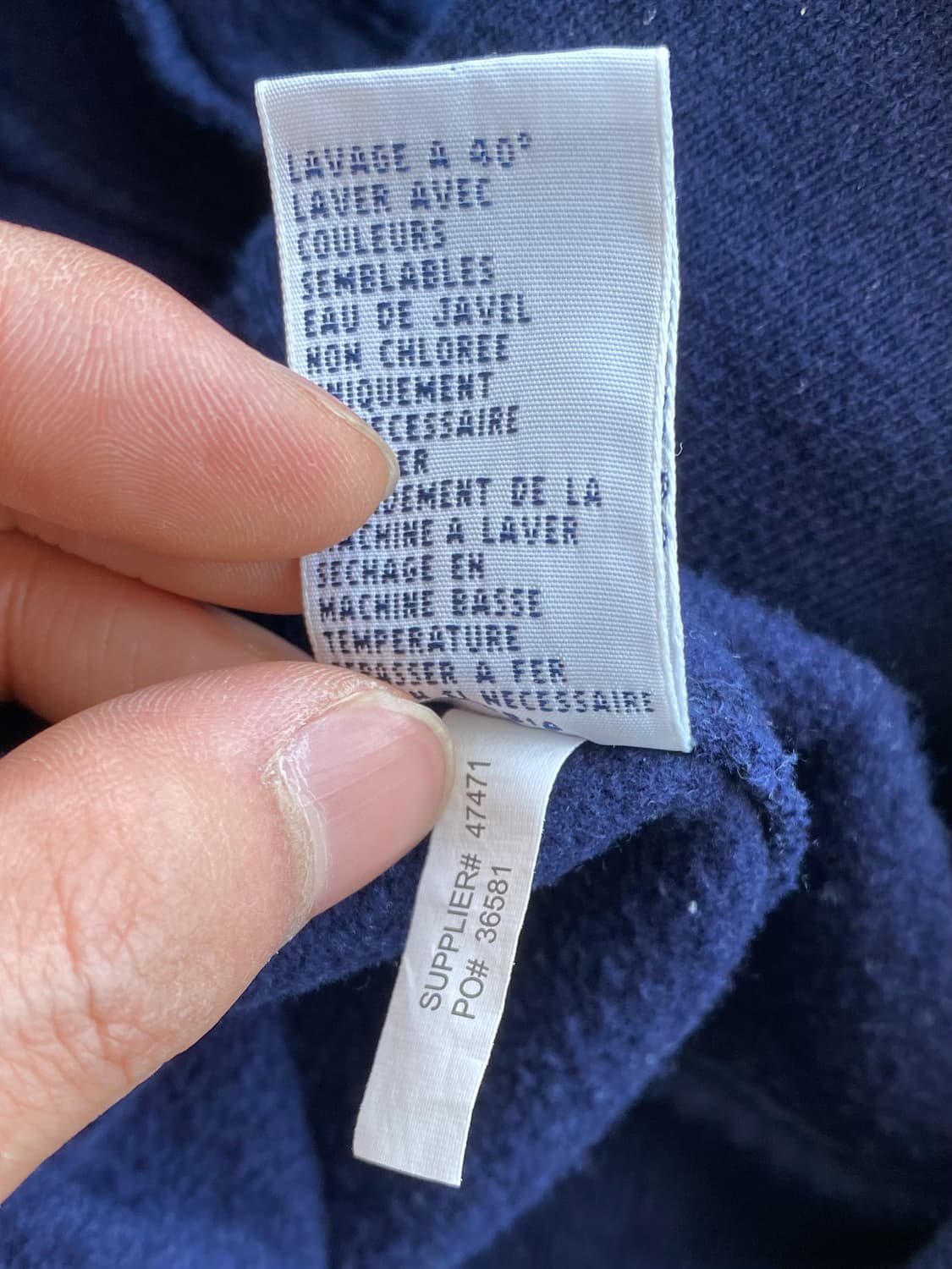 폴로 랄프로렌 코튼 블루종 자켓 네이비 상품이미지10