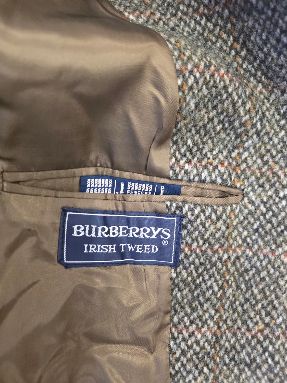 버버리 아이리쉬 트위드 코트 상품이미지3