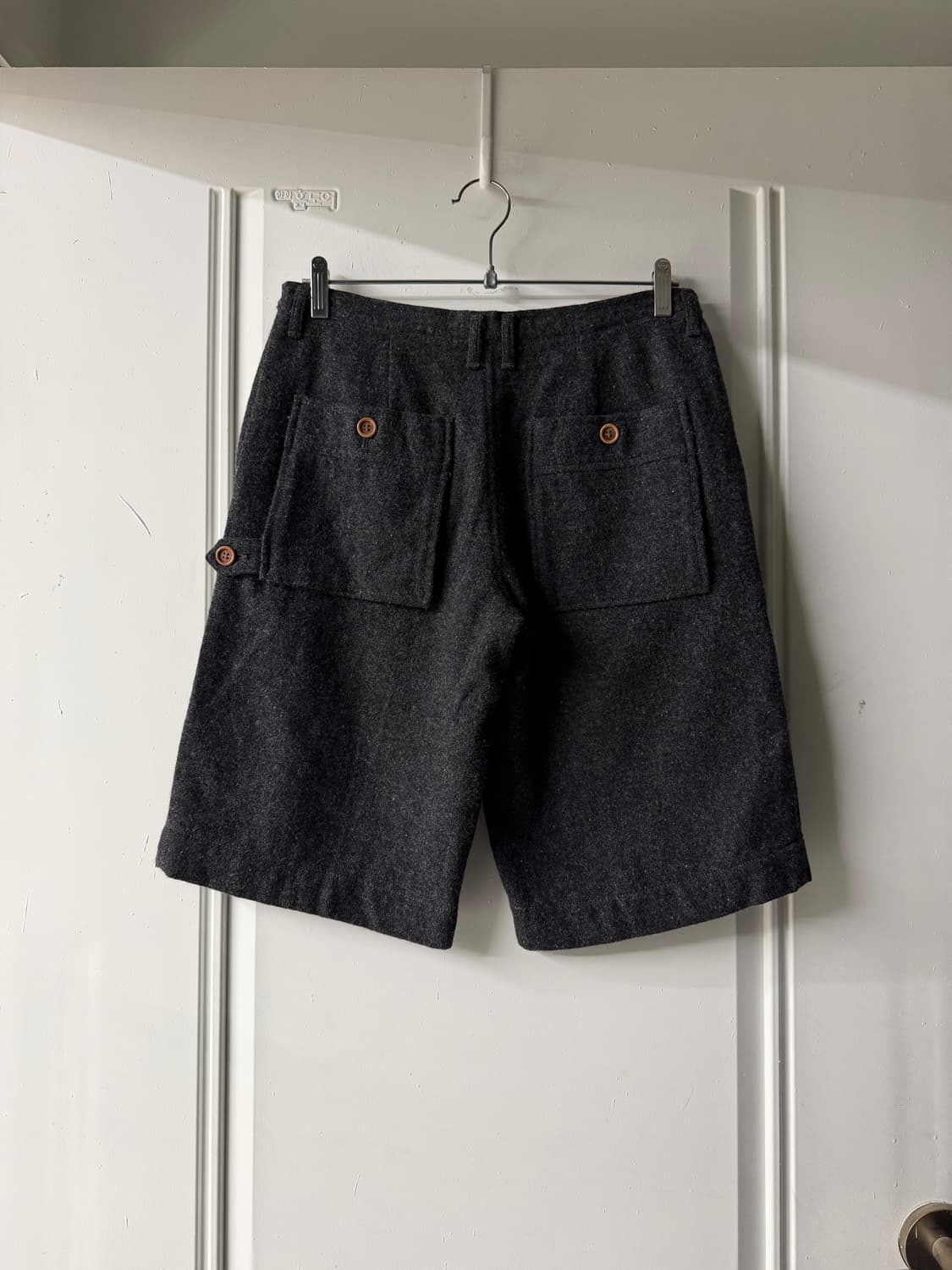 일본빈티지 울90% 포멀 하프팬츠 상품이미지7