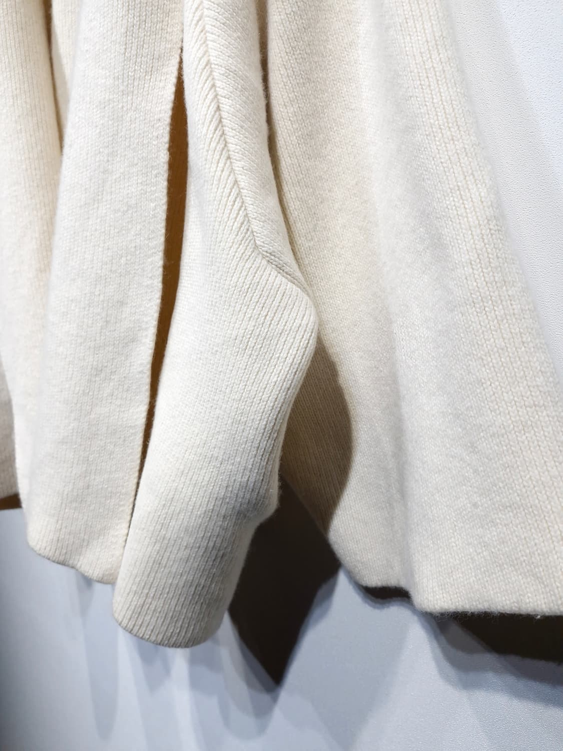 FACE NONE 페이스넌 램스울 코트 가디건 아이보리 상품이미지8