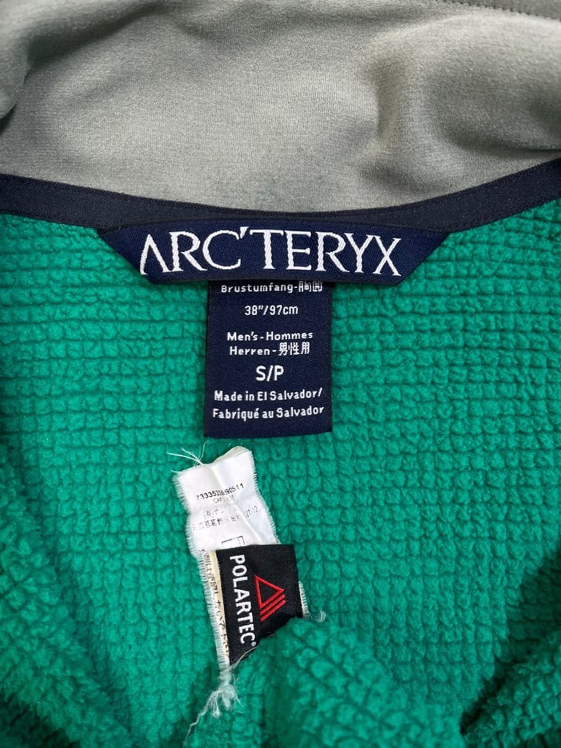 아크테릭스 반집업 티셔츠/#2859 상품이미지6