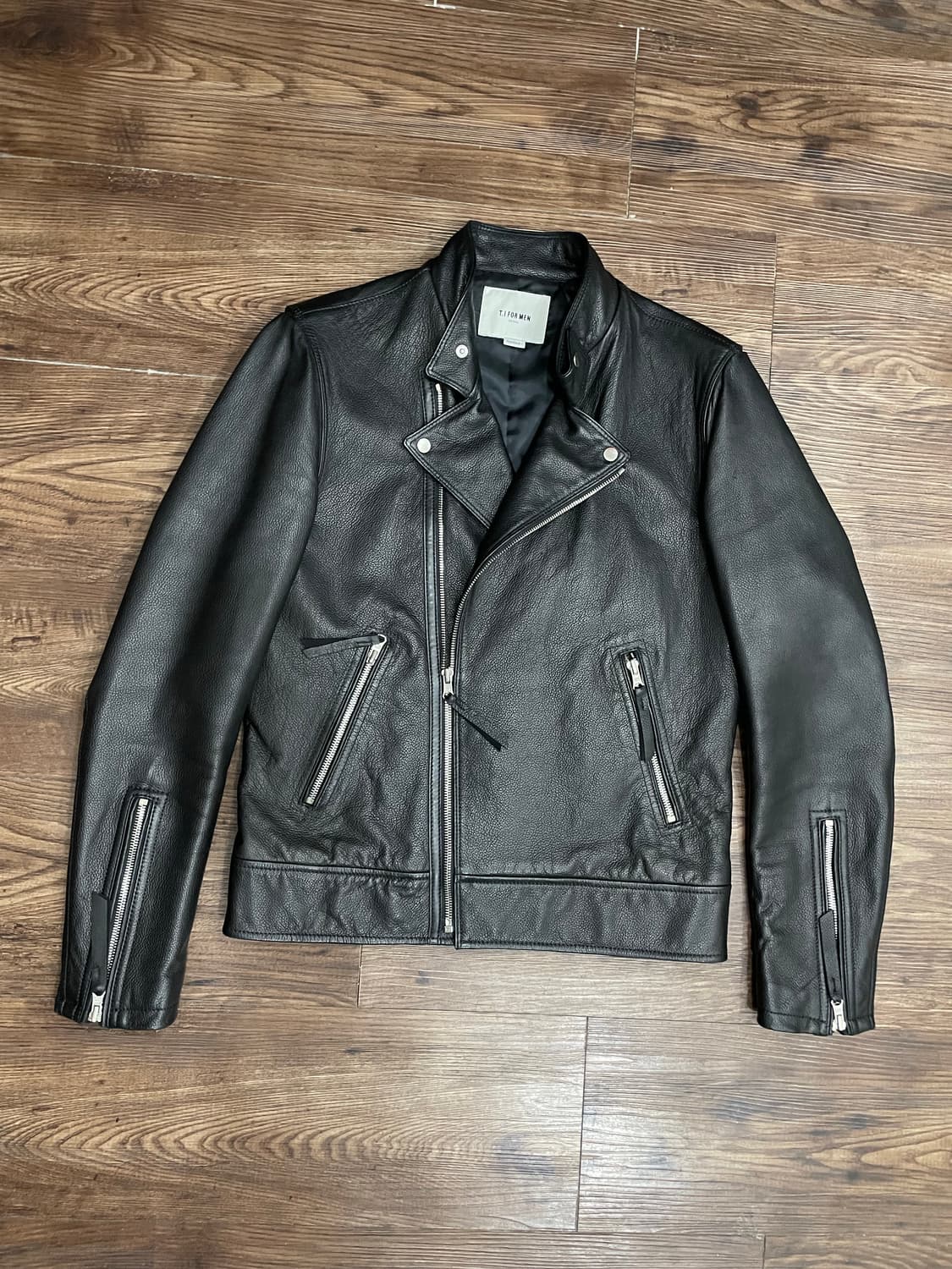T.I FOR MEN 양가죽 라이더 바이커 자켓 상품이미지1