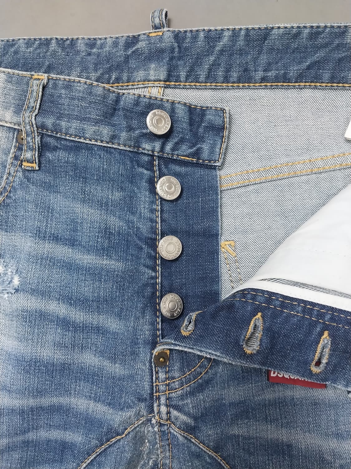 [32] 정품 디스퀘어드2 블루탭 타이디바이커진 청바지 상품이미지6