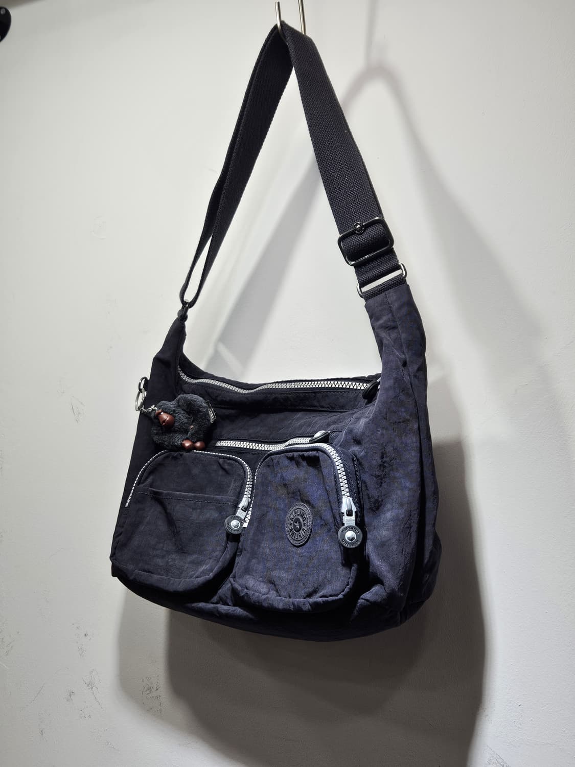 키플링(KIPLING) 네이비 투포켓 크로스백  상품이미지4