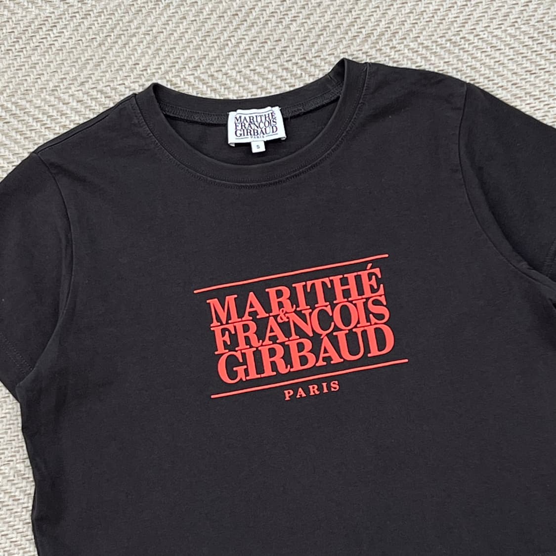 마리떼프랑소와저버 로고 반팔티 r3371 상품이미지3