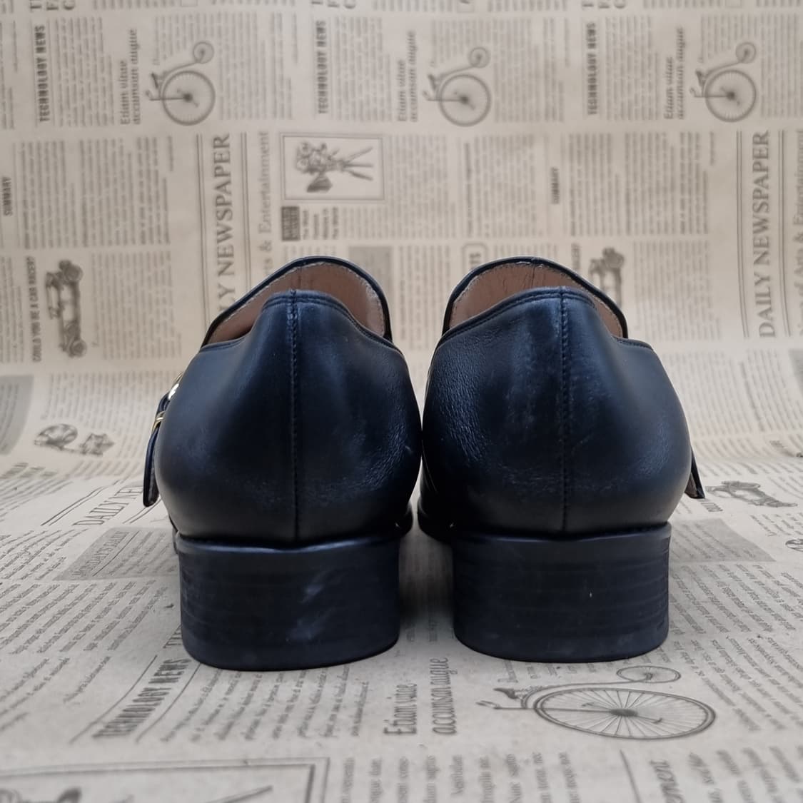 미쉘바이탠디 소가죽 옥스포드화 실사이즈245 상품이미지4