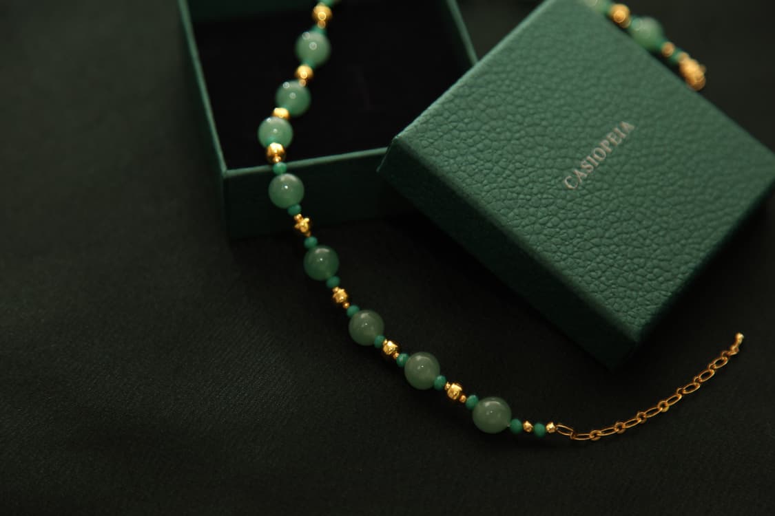 CASIOPEIA #39 Greenery Cluster Necklace 상품이미지1