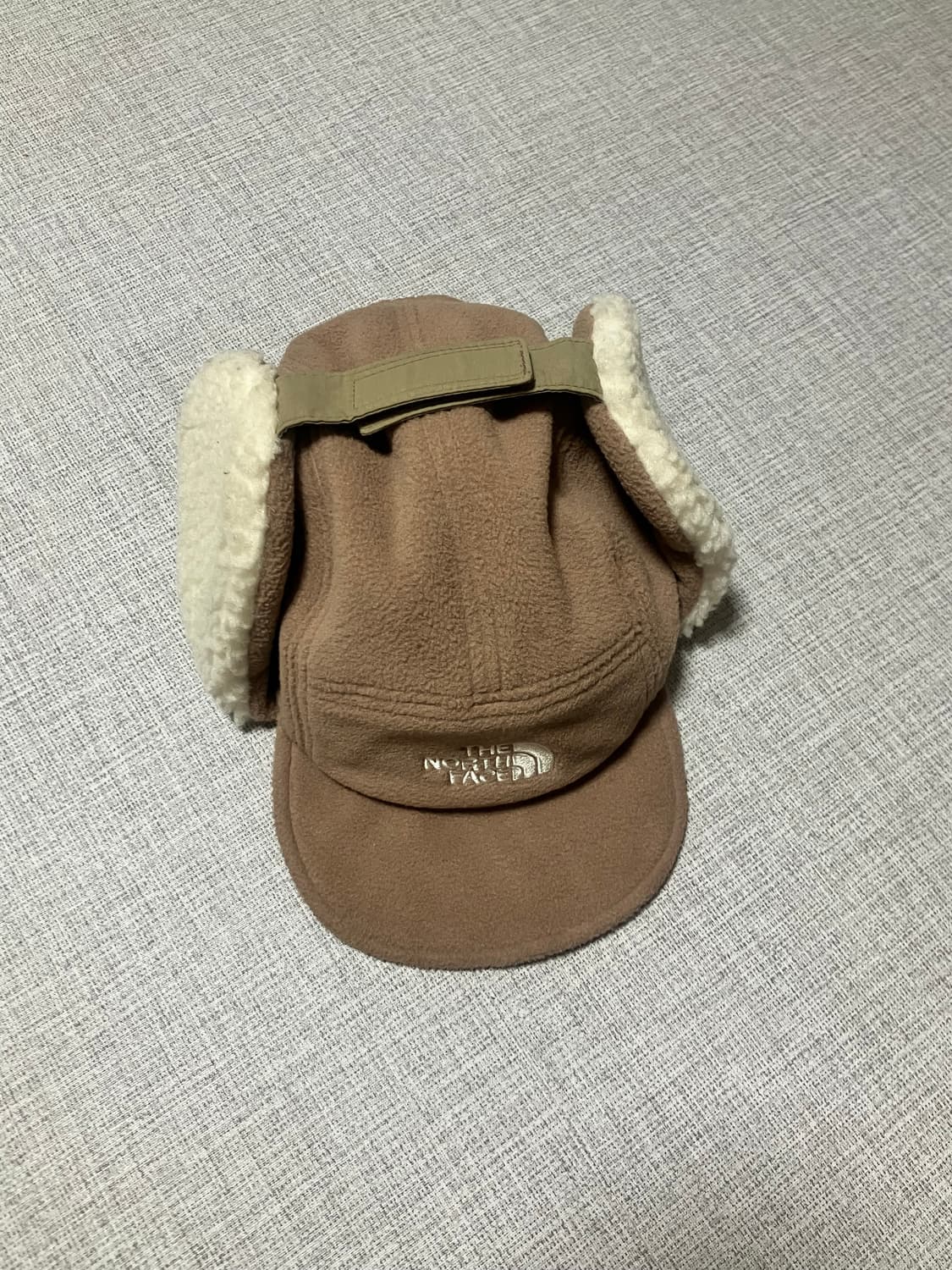 Northface 노스페이스 이어머프 군밤모자 베이지 상품이미지1