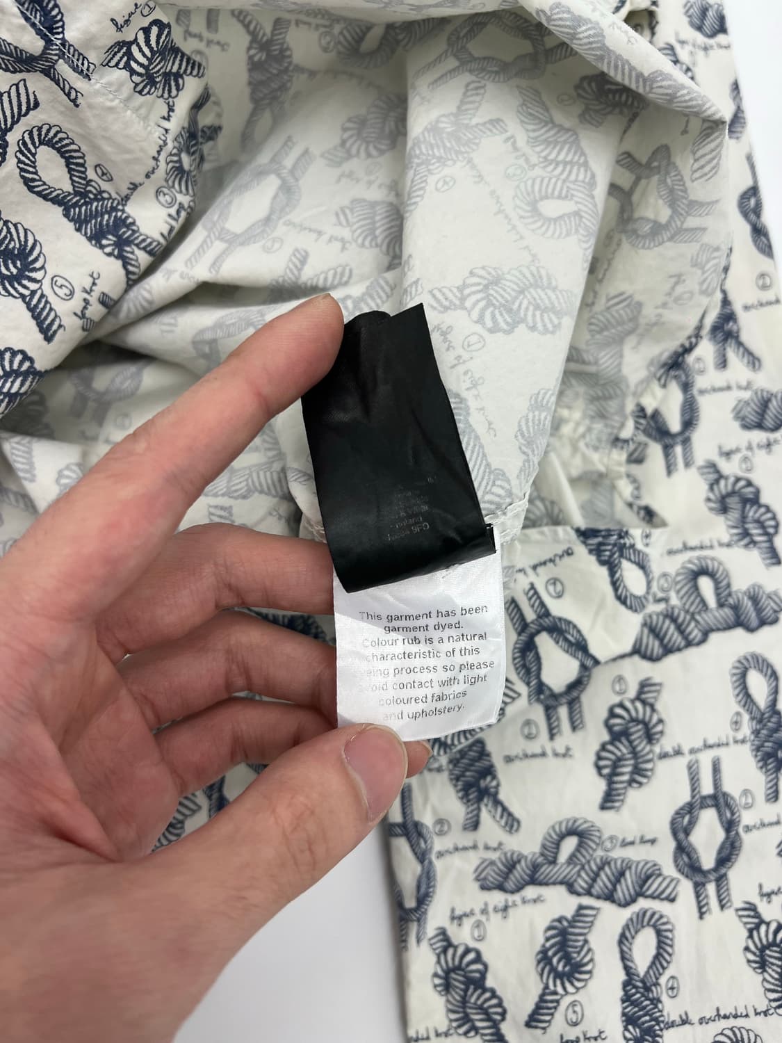 바버 로프 프린팅 셔츠 상품이미지7