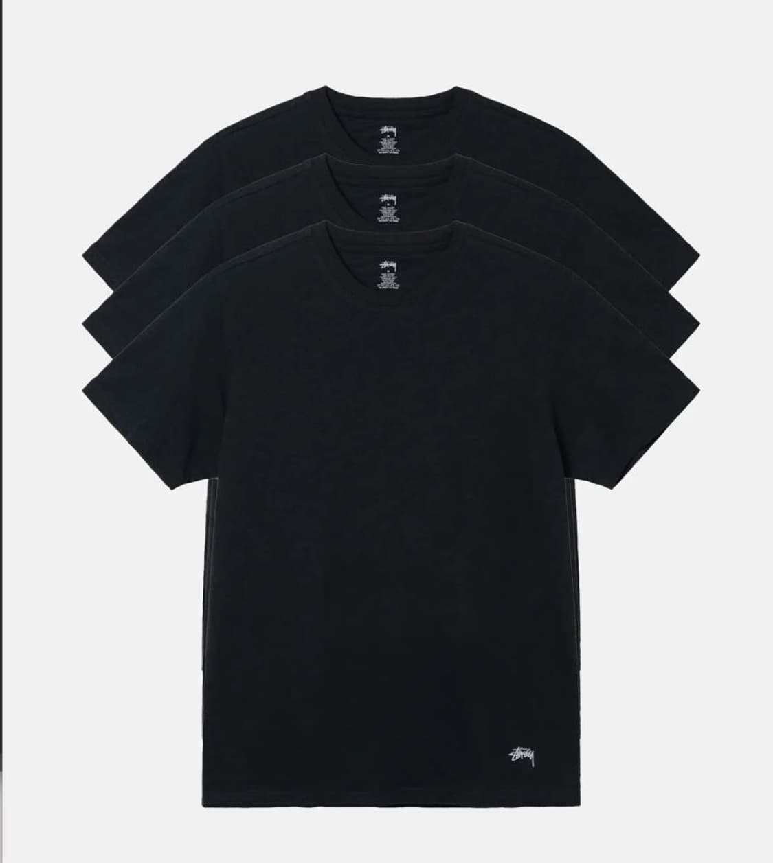 스투시 언더셔츠 블랙 XL 상품이미지1