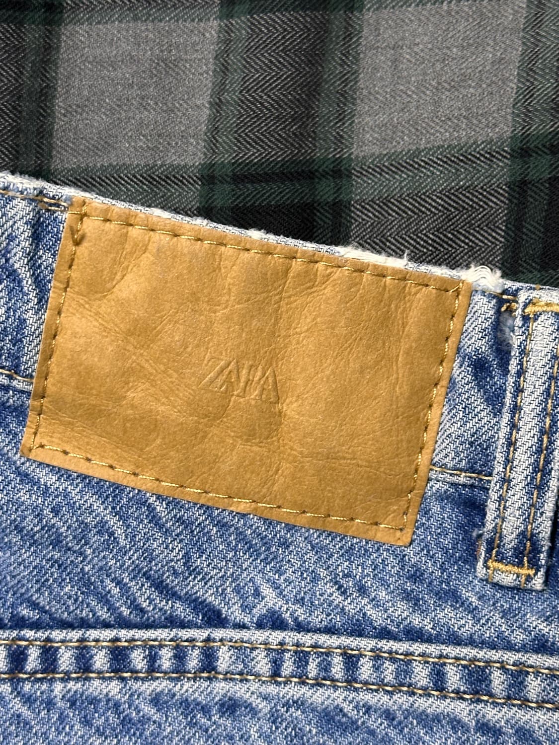 자라 데님 쇼츠 상품이미지3