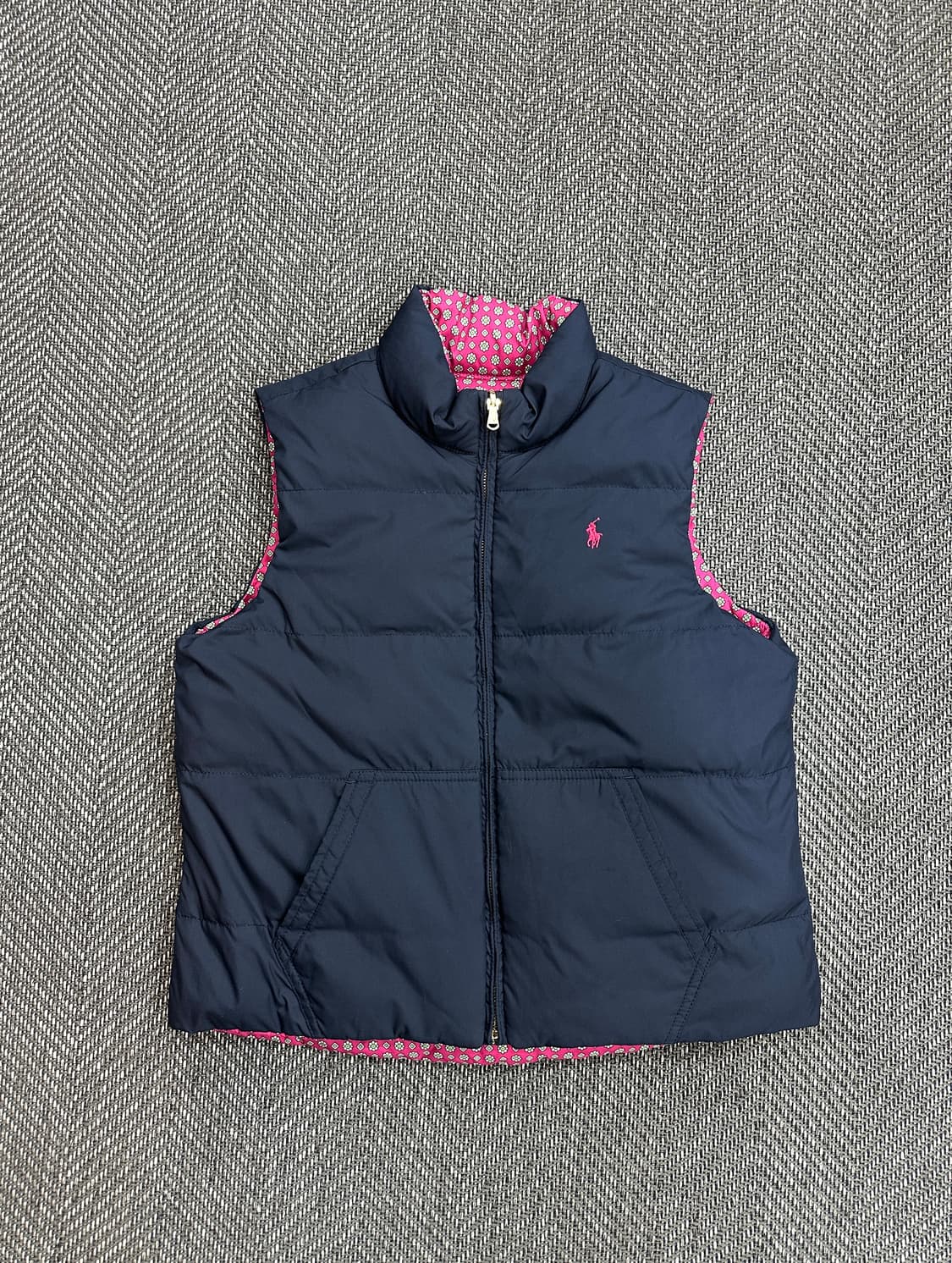 폴로 리버시블 패딩 베스트 상품이미지1