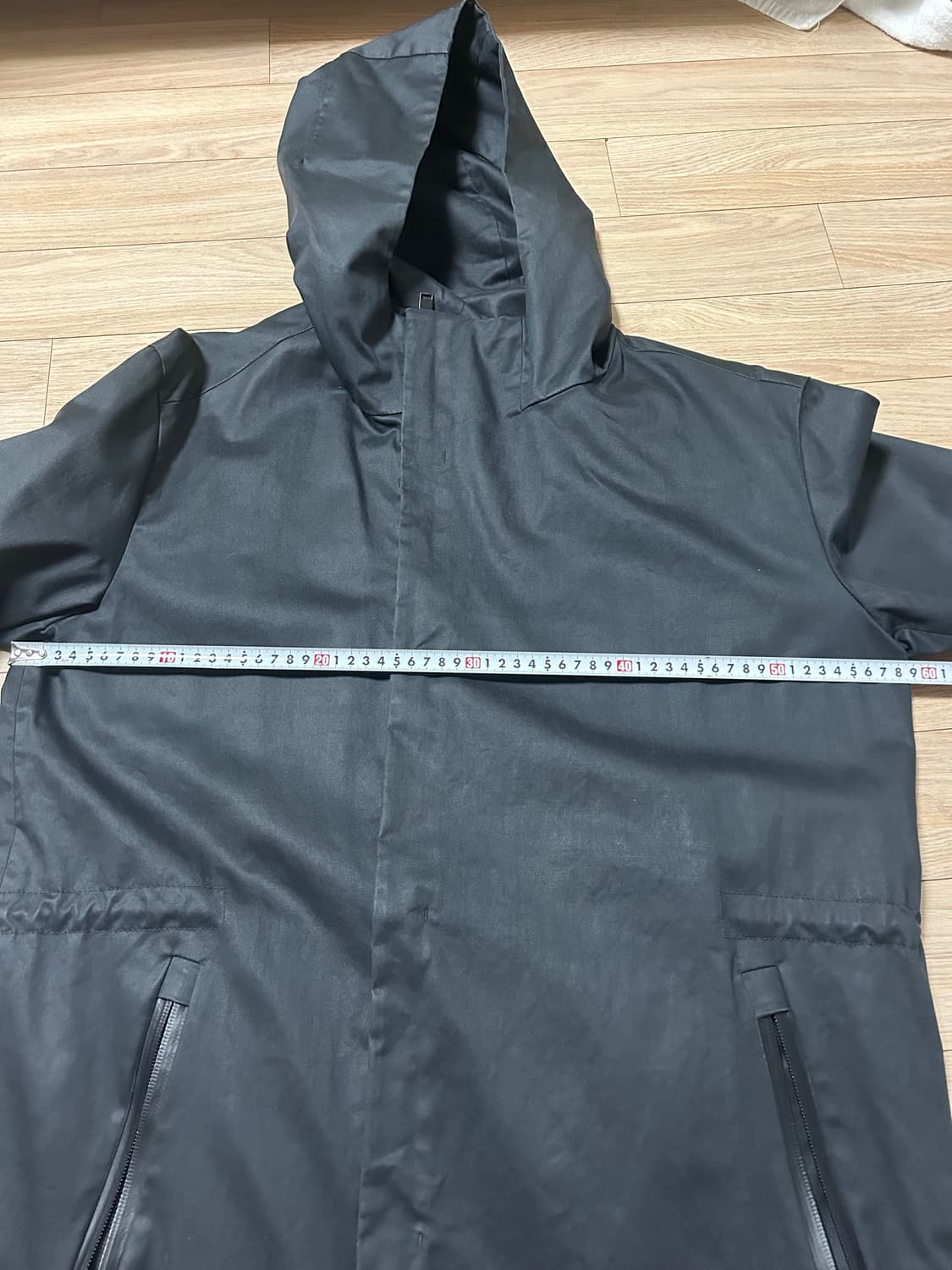 System 후드 레인코트 made in italy 상품이미지5