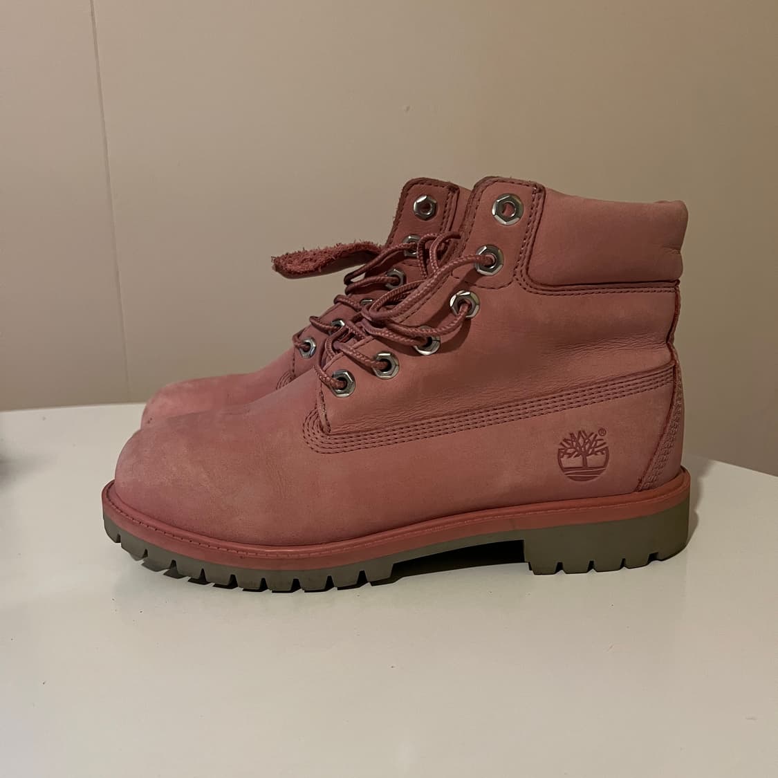 팀버랜드 6인치 프리미엄 핑크 상품이미지2