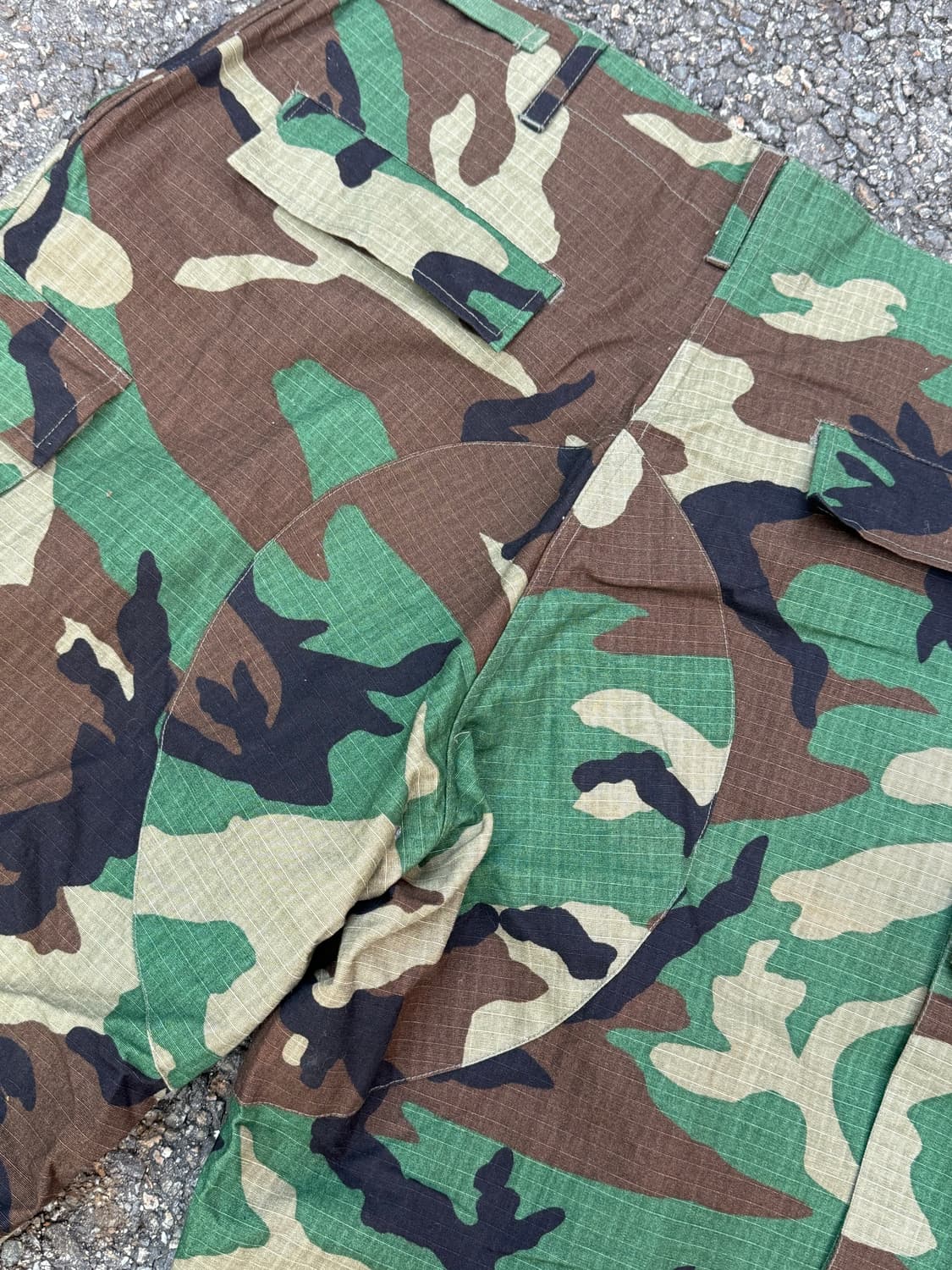 데드스탁 우드랜드 카모 립스탁 카고팬츠  상품이미지4