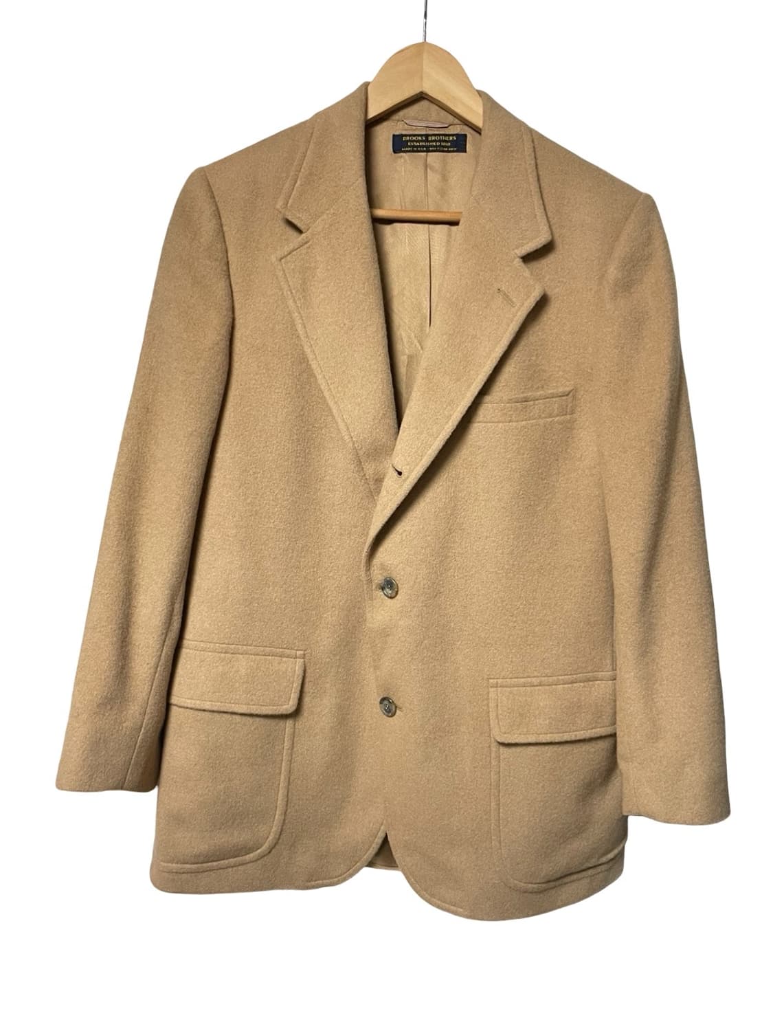 브룩스 브라더스 캐멀헤어 블레이저 상품이미지1