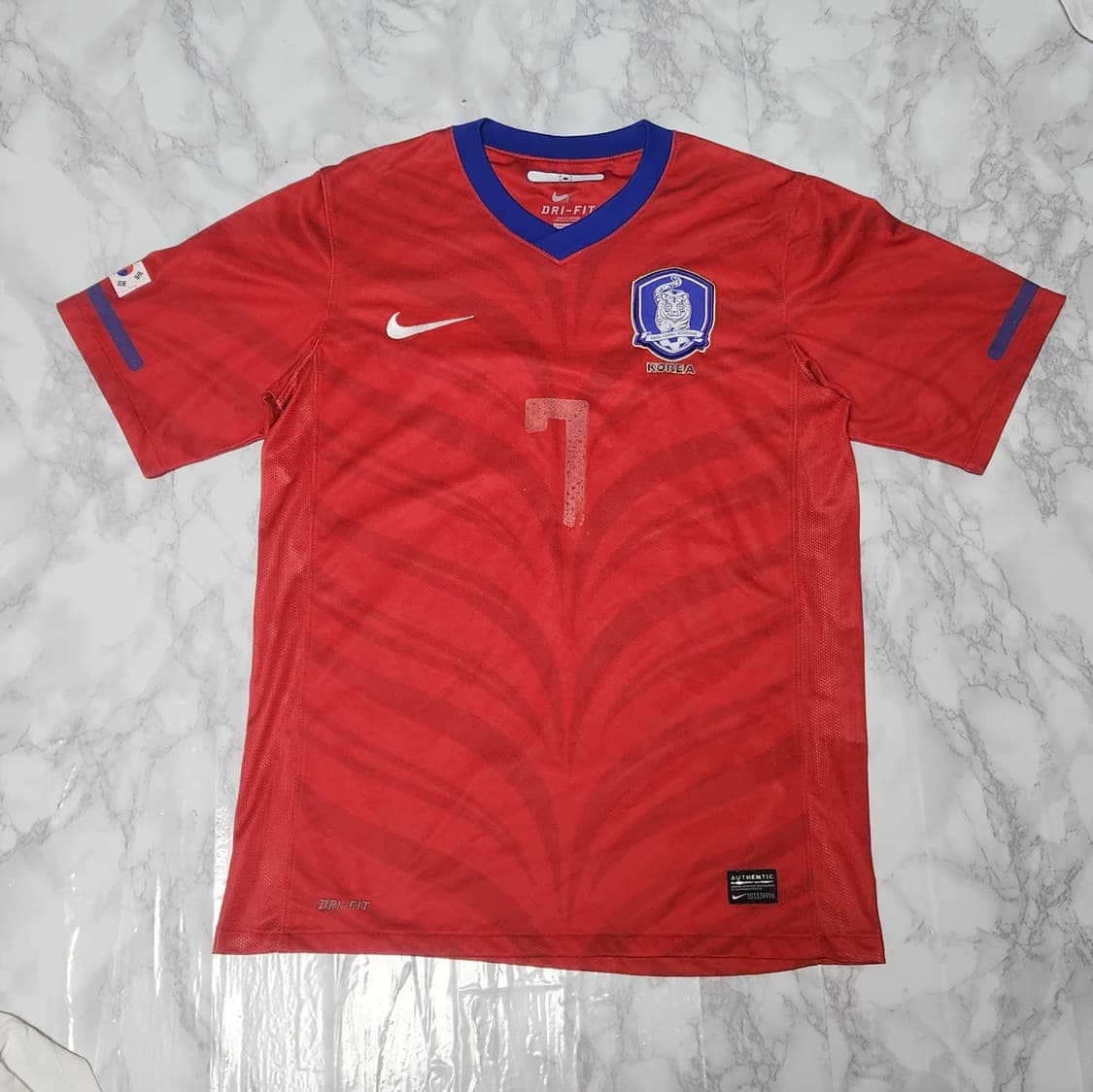 나이키 대한민국 국대 10-12 축구 유니폼 반팔 상품이미지1