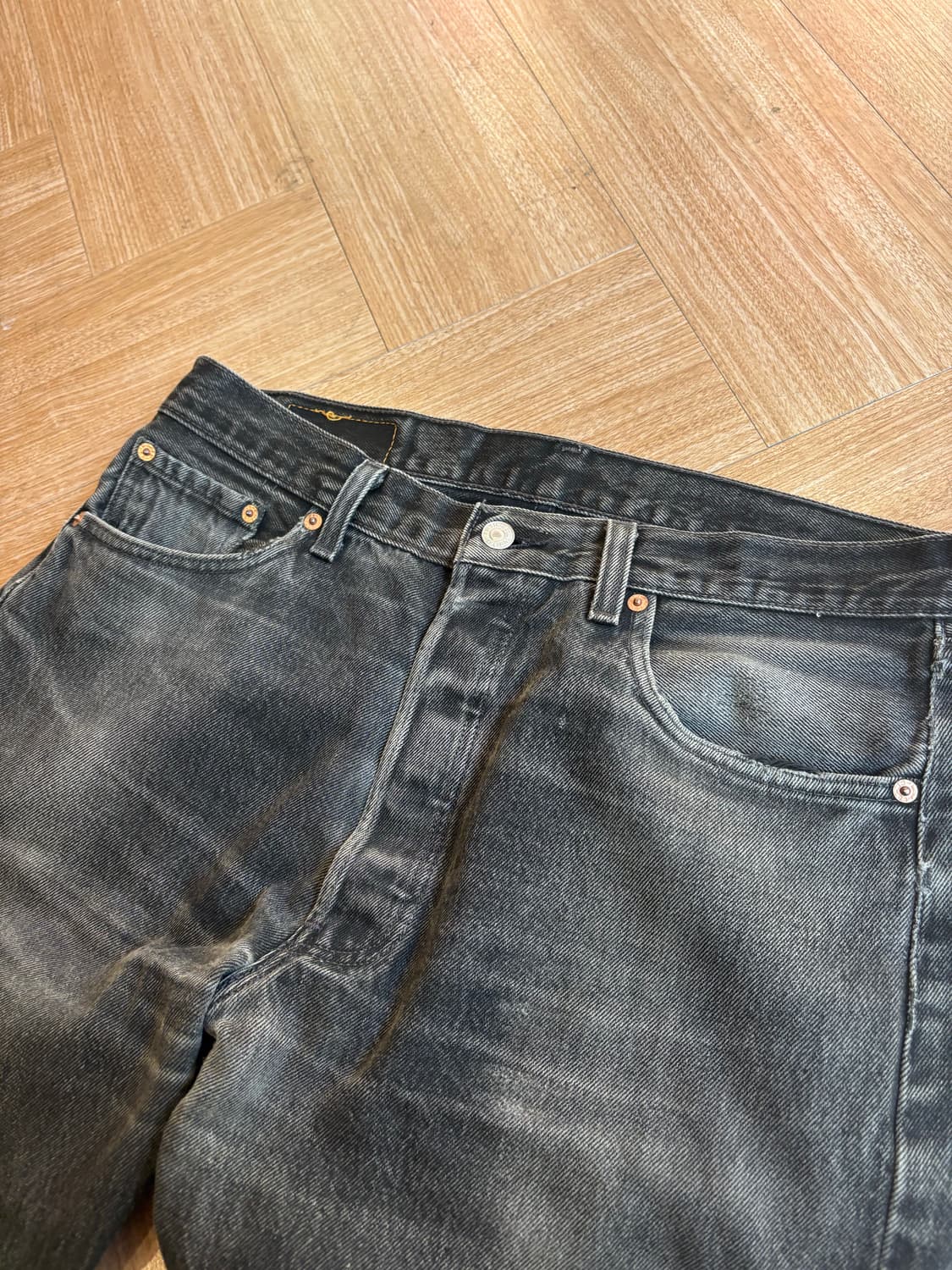 95s levis 501 흑청  상품이미지5