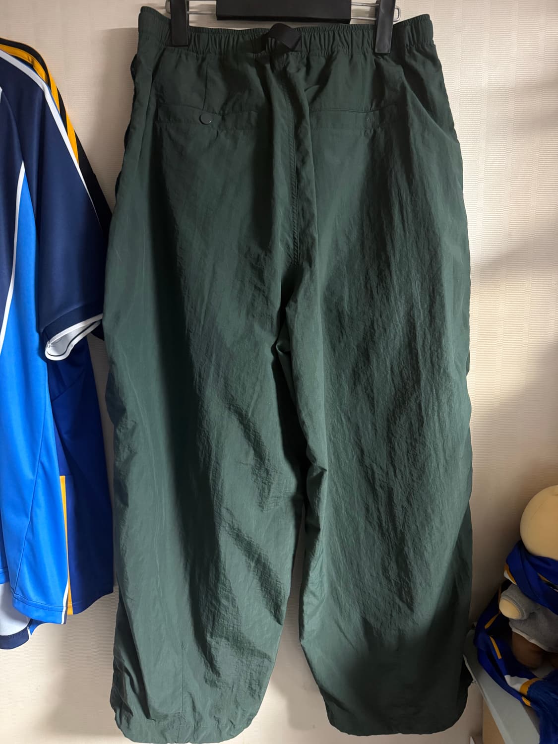 앵글런 나일론 벌룬팬츠 그린 2사이즈  상품이미지2