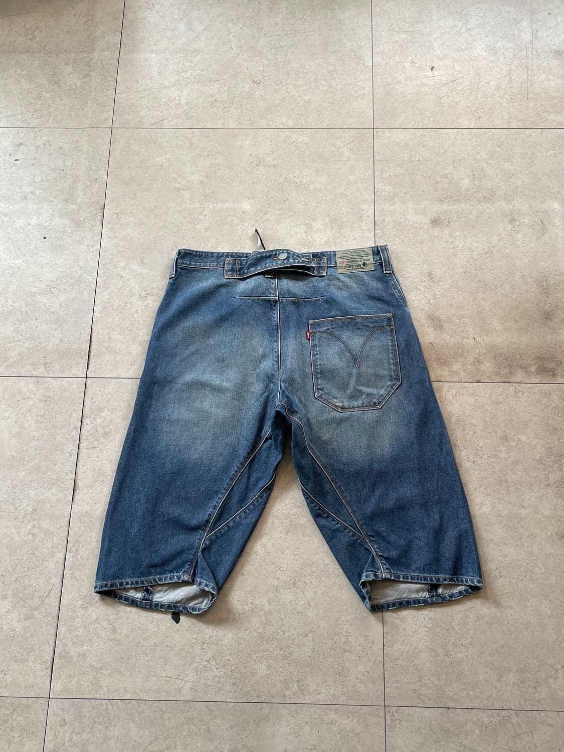 리바이스 엔지니어드 진스 1세대 7부 데님팬츠 바지 상품이미지1
