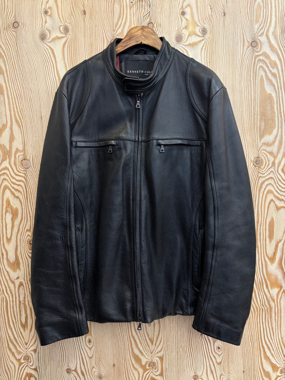 케네스 콜 레더 자켓 상품이미지1