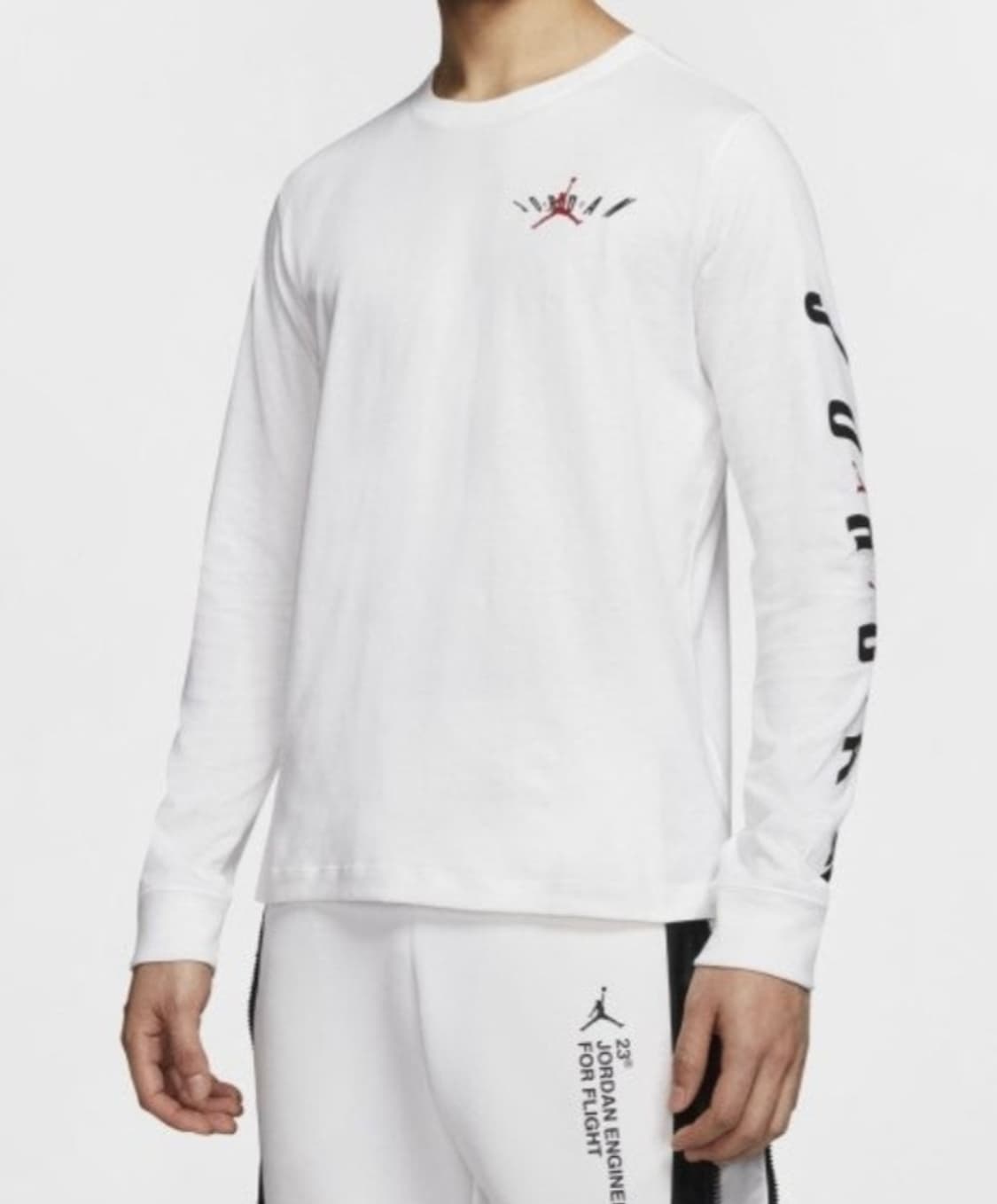 조던 에어 스워브 롱슬리브 크루탑 상품이미지1