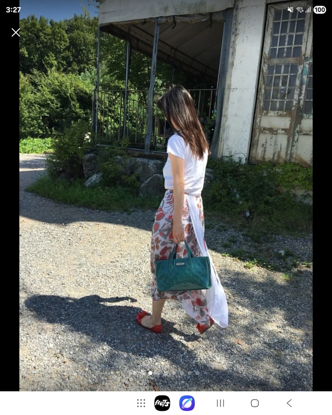 비비안웨스트우드 하렘스탈 꼬임 스컷 아사면 상품이미지5