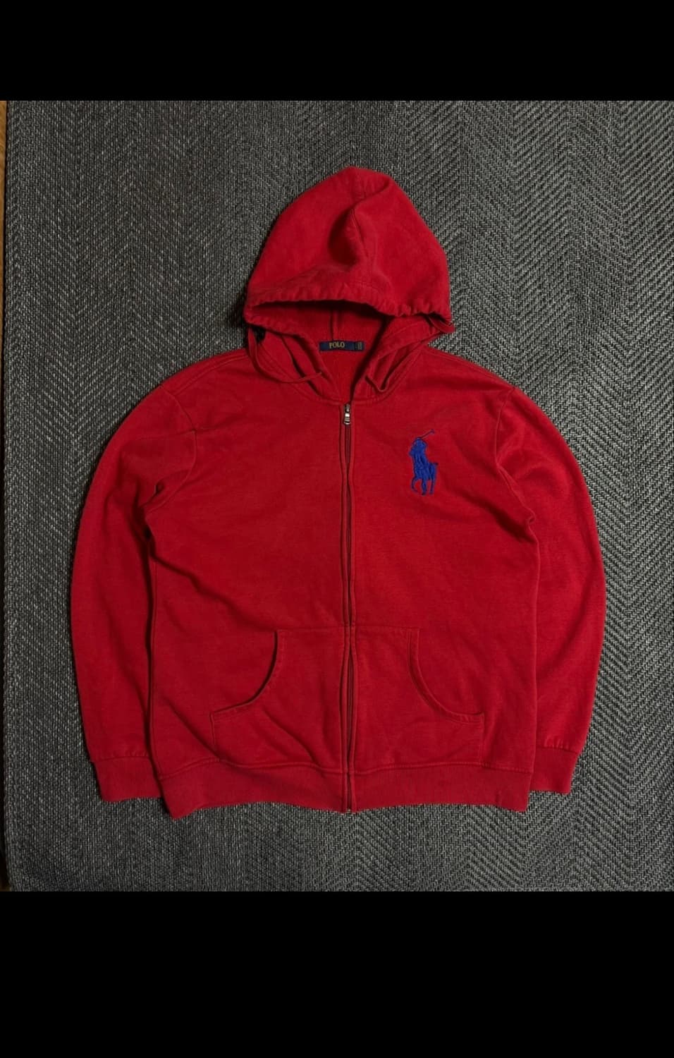 폴로 빅포니 후드집업 상태최상!! 상품이미지1
