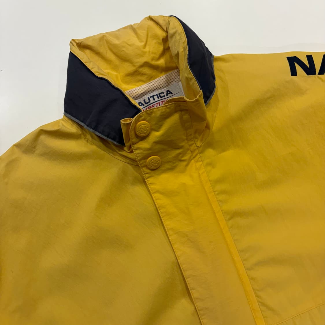 [XL] 노티카 올드스쿨 옐로우 컴피티션 바람막이 B295 상품이미지3