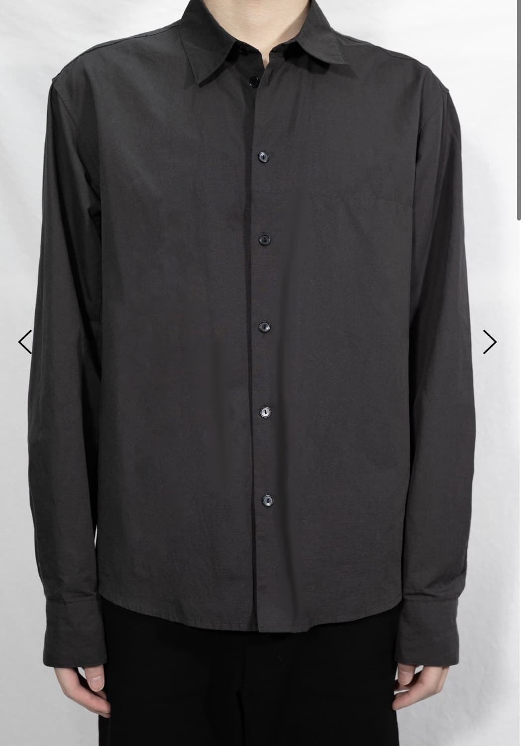 구매) LES Pin shirt (Charcoal) 상품이미지1