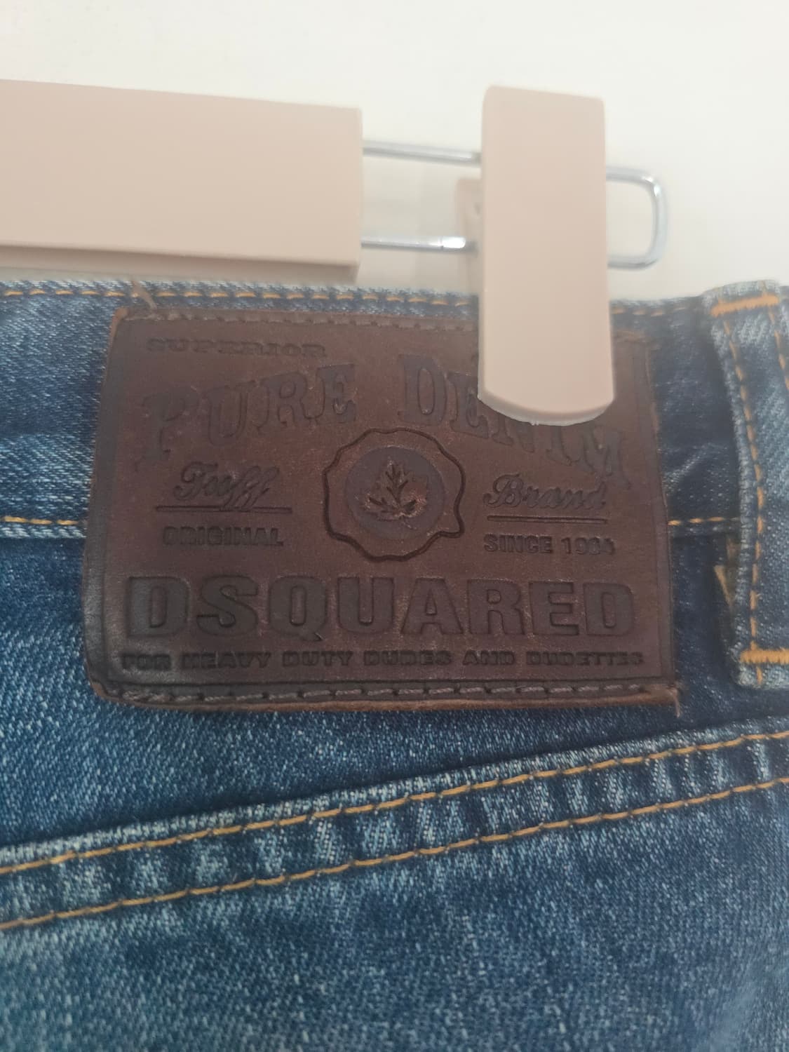 디스퀘어드2 DSQUARED2 워싱 데님 청바지 46 31 32 상품이미지5