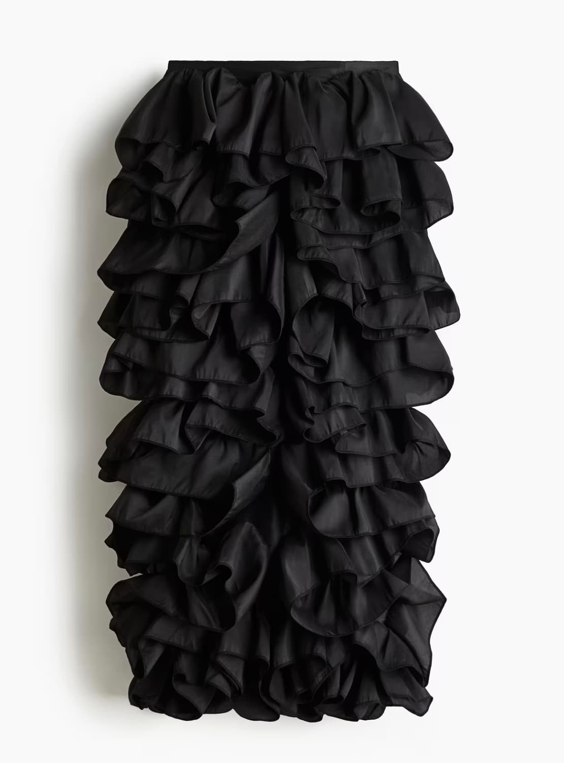 H&m 러플 맥시 스커트 36사이즈 상품이미지1