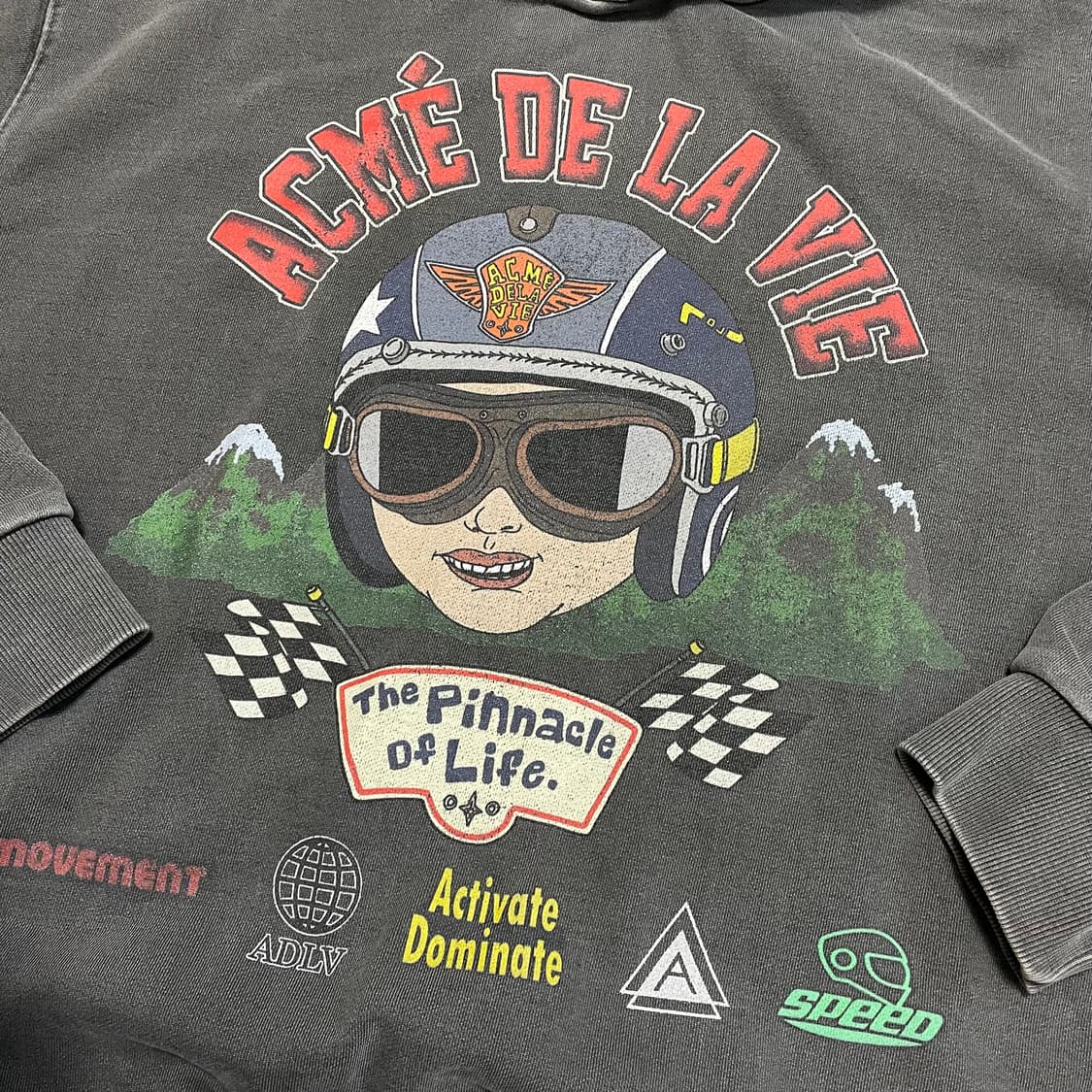 [XXL] 아크메드라비 빈티지 피그먼트 후드티 상품이미지3