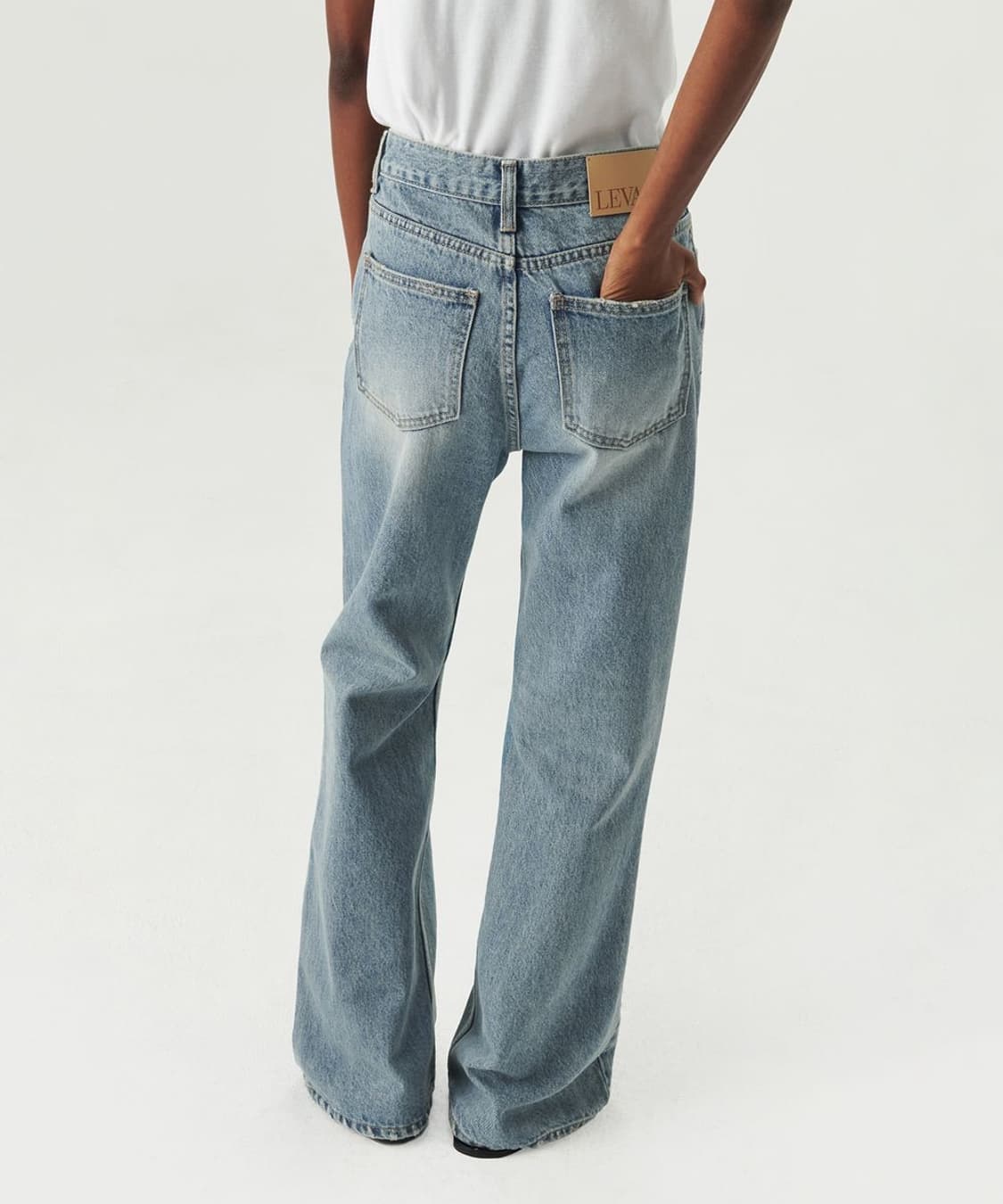 르바 Relaxed Boots Cut Denim 상품이미지3