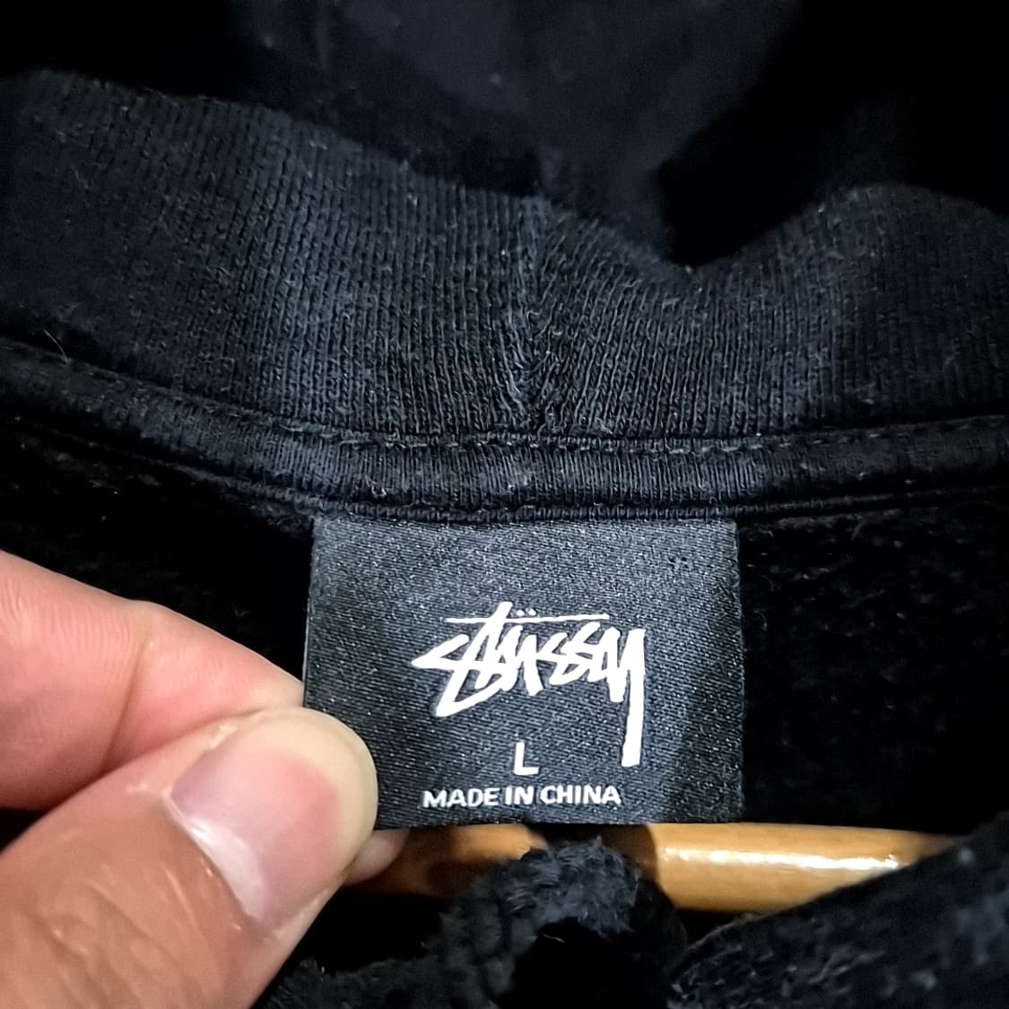 Stussy 스투시 스탁 로고 후드티 상품이미지4
