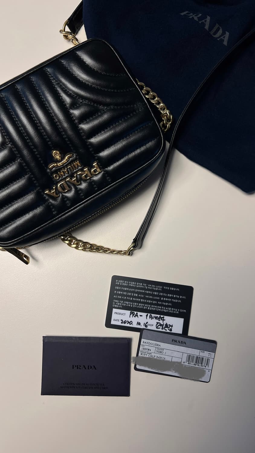 프라다 카메라백 크로스백 미니 크로스바디 1BH084 상품이미지2