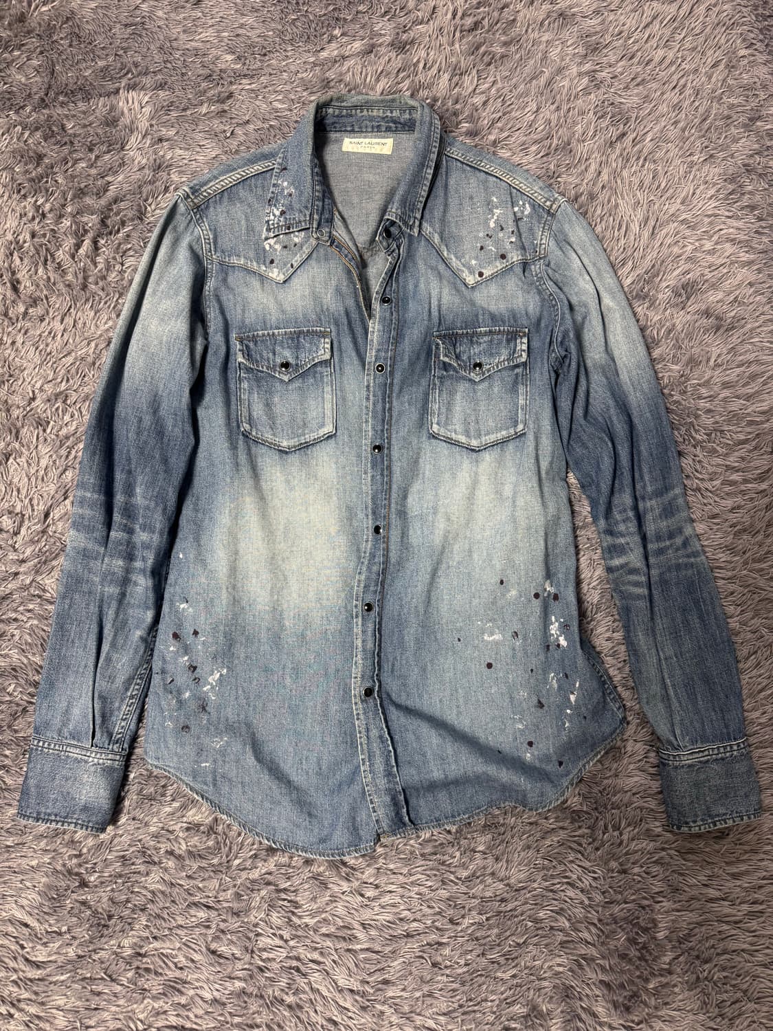 생로랑 웨스턴 셔츠 상품이미지3