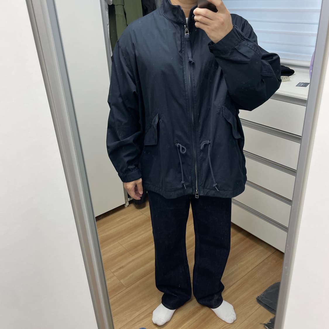 빔즈M65야상자켓 네이비(L) 24FW 상품이미지9