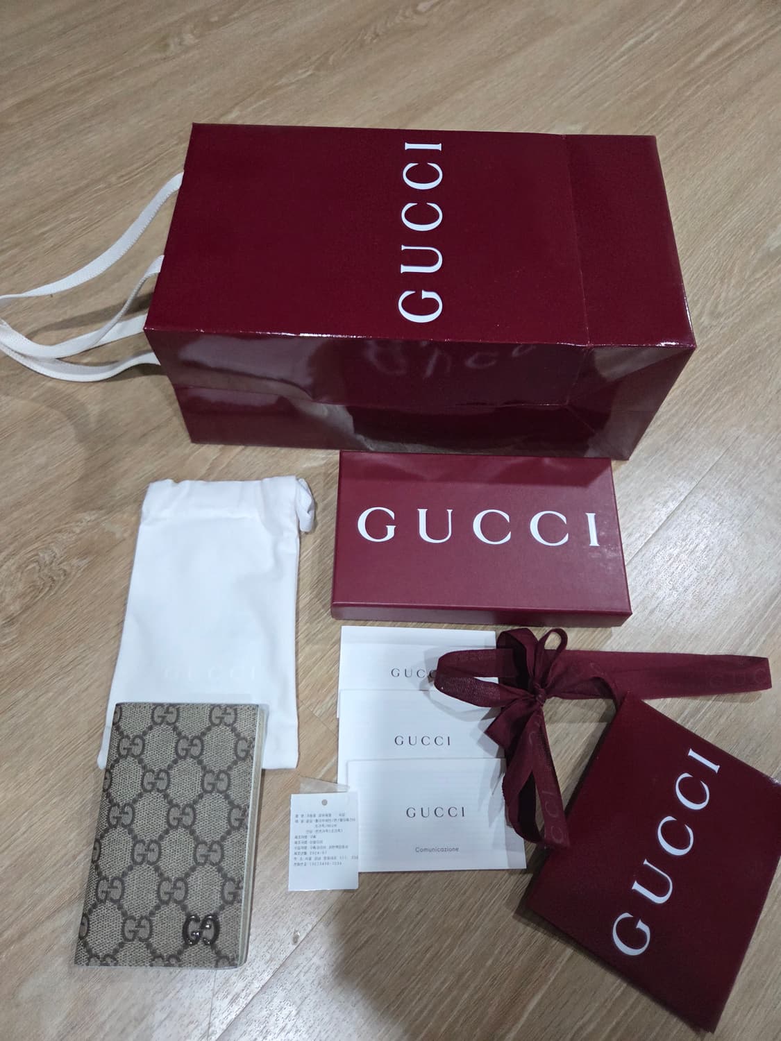 정품 구찌 카드지갑 상품이미지2