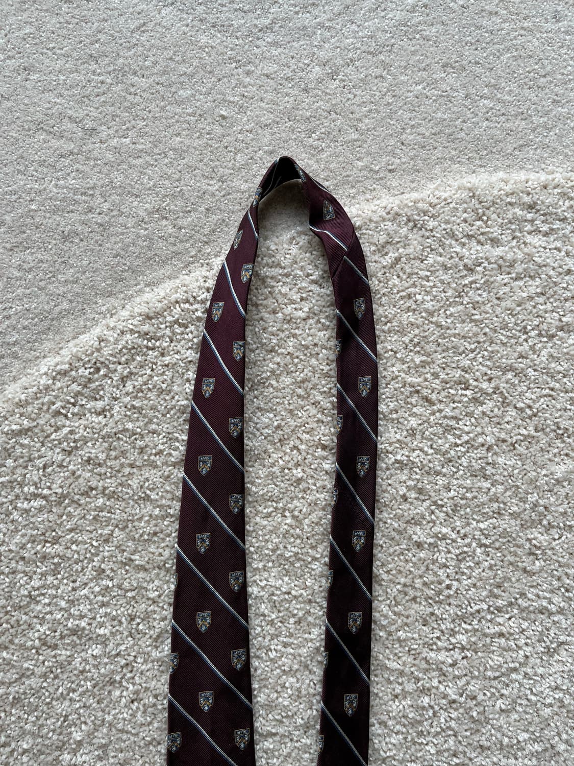 폴로 랄프로렌 핸드메이드 이태리 클럽 실크 타이 상품이미지4