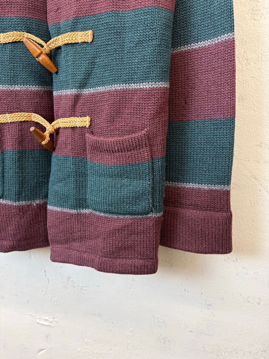 폴로랄프로렌 90s 빈티지 더플 니트 자켓 상품이미지3