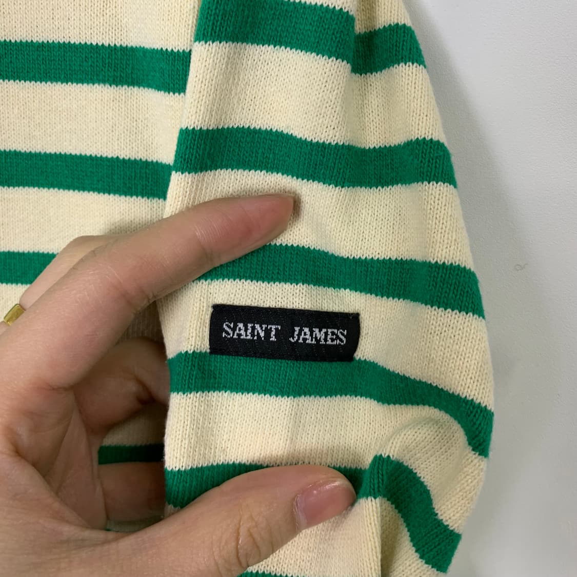 세인트제임스 단가라 스트라이프 길도 롱 슬리브 니트 상품이미지3
