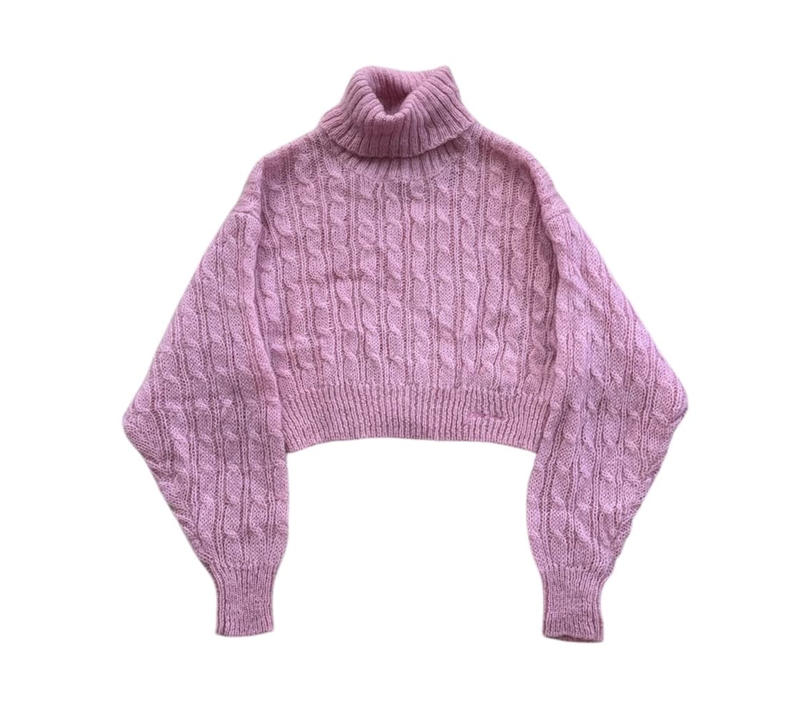 가니 터틀넥 모헤어 니트 상품이미지1